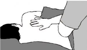 hand over hand effleurage in prenatal massage