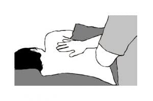 hand over hand effleurage in prenatal massage