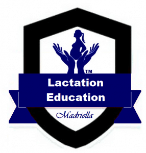 A display of the Madriella Lactation Educator Digital Badge